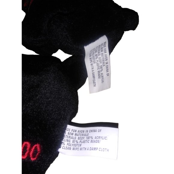 Avon Y2k Scottie MacDougal Stuffed Dog Millennium Full O Beans Plush Key Ring Lo - Picture 8 of 12